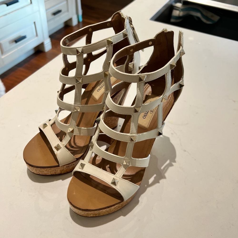 Valentino Wedge Sandals